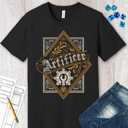 D&D Artificer Large Crest T-Shirt-GoblinSmith