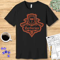 D&D Barbarian Class Emblem T-Shirt-GoblinSmith