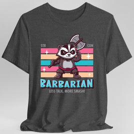 D&D Barbarian Shirt - D&D Kawaii Class T-shirt-GoblinSmith