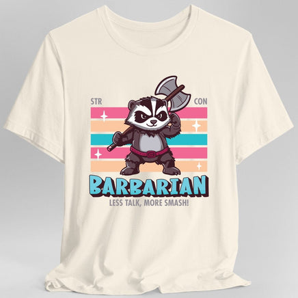 D&D Barbarian Shirt - D&D Kawaii Class T-shirt-GoblinSmith