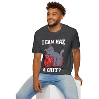 D&D Cat Shirt - I can haz a crit?-GoblinSmith