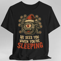 D&D Christmas Beholder T-Shirt-GoblinSmith