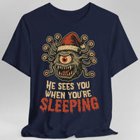 D&D Christmas Beholder T-Shirt-GoblinSmith