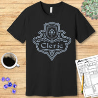 D&D Cleric Class Emblem T-Shirt-GoblinSmith