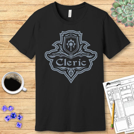 D&D Cleric Class Emblem T-Shirt-GoblinSmith
