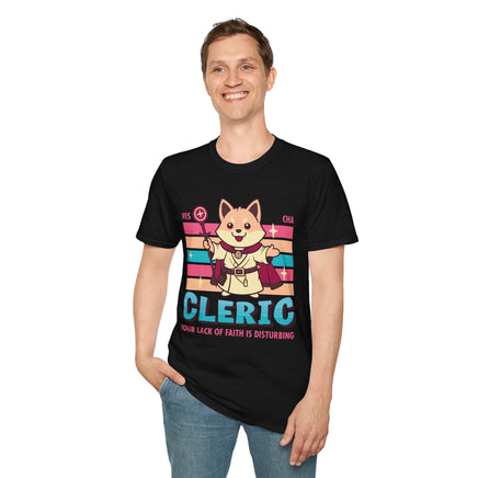 D&D Cleric Shirt - D&D Kawaii Class T-shirt-GoblinSmith