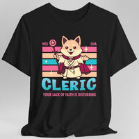 D&D Cleric Shirt - D&D Kawaii Class T-shirt-GoblinSmith