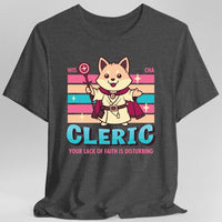 D&D Cleric Shirt - D&D Kawaii Class T-shirt-GoblinSmith