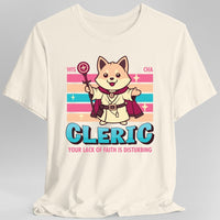 D&D Cleric Shirt - D&D Kawaii Class T-shirt-GoblinSmith