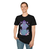 D&D Cute Cat D20 T-shirt-GoblinSmith