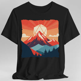 D&D D20 Japanese Landscape T-shirt-GoblinSmith