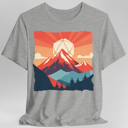 D&D D20 Japanese Landscape T-shirt-GoblinSmith