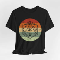 D&D D20 Shirt | Retro Sunset-GoblinSmith