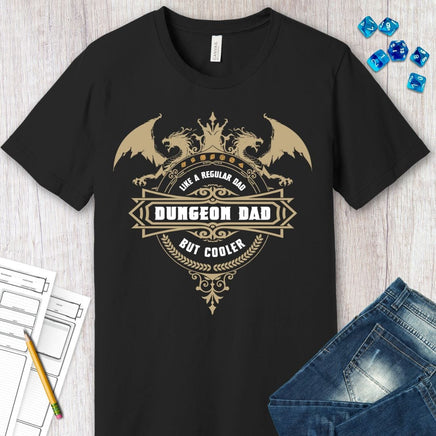 D&D Dad Shirt - Dungeon Dad-GoblinSmith