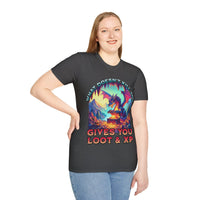 D&D Dragon Shirt - What Doesn't Kill You Gives You Loot & XP-GoblinSmith