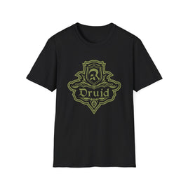D&D Druid Class Emblem T-Shirt - Dungeons & Dragons Druid Tee-GoblinSmith