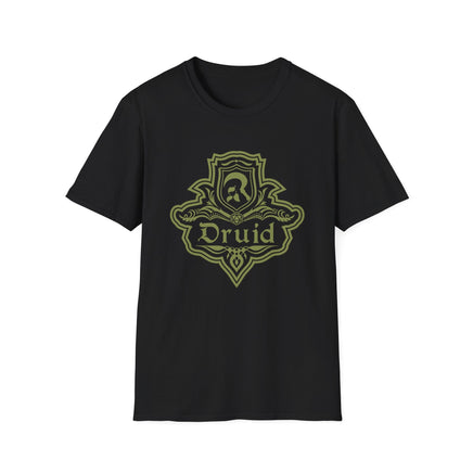 D&D Druid Class Emblem T-Shirt - Dungeons & Dragons Druid Tee-GoblinSmith