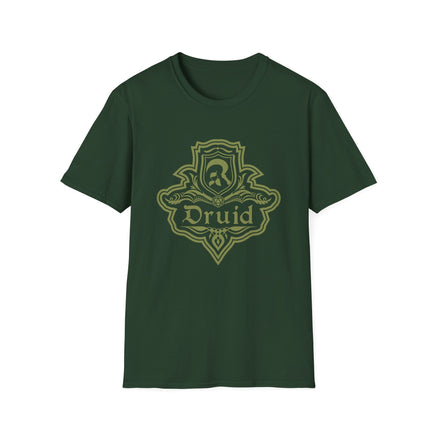 D&D Druid Class Emblem T-Shirt - Dungeons & Dragons Druid Tee-GoblinSmith