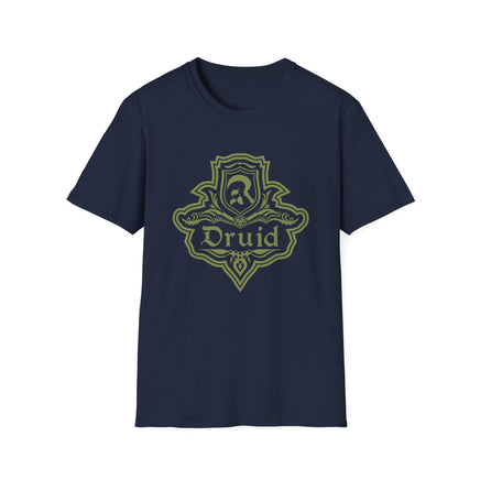 D&D Druid Class Emblem T-Shirt - Dungeons & Dragons Druid Tee-GoblinSmith