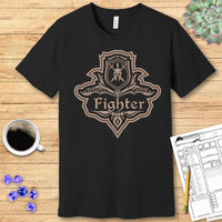 D&D Fighter Class Emblem T-Shirt-GoblinSmith