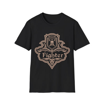 D&D Fighter Class Emblem T-Shirt-GoblinSmith