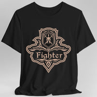 D&D Fighter Class Emblem T-Shirt-GoblinSmith
