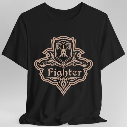 D&D Fighter Class Emblem T-Shirt-GoblinSmith