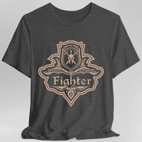 D&D Fighter Class Emblem T-Shirt-GoblinSmith
