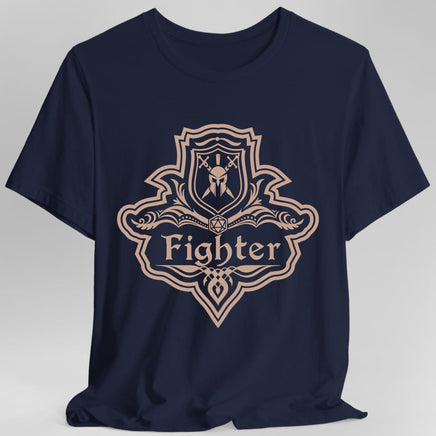 D&D Fighter Class Emblem T-Shirt-GoblinSmith