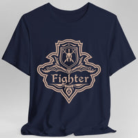 D&D Fighter Class Emblem T-Shirt-GoblinSmith