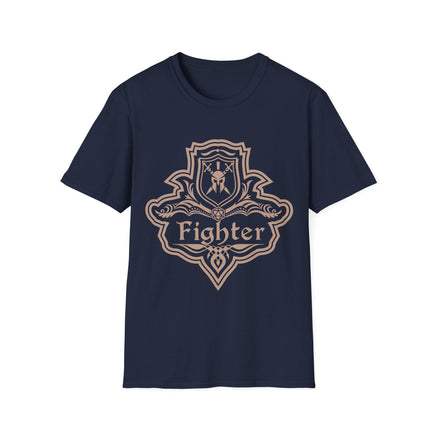 D&D Fighter Class Emblem T-Shirt-GoblinSmith