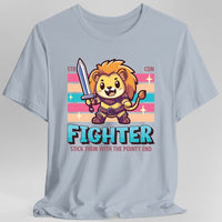 D&D Fighter Shirt - D&D Kawaii Class T-shirt-GoblinSmith