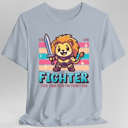 D&D Fighter Shirt - D&D Kawaii Class T-shirt-GoblinSmith