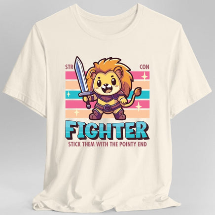 D&D Fighter Shirt - D&D Kawaii Class T-shirt-GoblinSmith