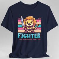 D&D Fighter Shirt - D&D Kawaii Class T-shirt-GoblinSmith