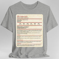 D&D Husband Stat Block T-Shirt-GoblinSmith