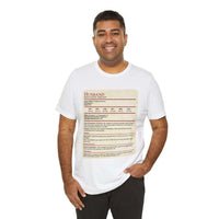 D&D Husband Stat Block T-Shirt-GoblinSmith