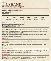 D&D Husband Stat Block T-Shirt-GoblinSmith
