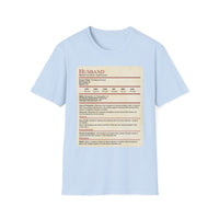 D&D Husband Stat Block T-Shirt-GoblinSmith