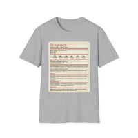 D&D Husband Stat Block T-Shirt-GoblinSmith
