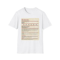 D&D Husband Stat Block T-Shirt-GoblinSmith