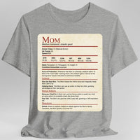 Mom DND Shirt - Funny Stat Block-GoblinSmith