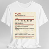 Mom DND Shirt - Funny Stat Block-GoblinSmith