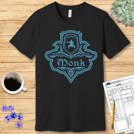 D&D Monk Class Emblem T-Shirt-GoblinSmith