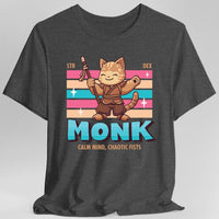 D&D Monk Shirt - D&D Kawaii Class T-shirt-GoblinSmith