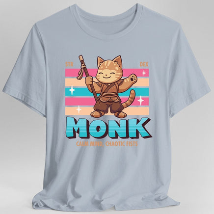 D&D Monk Shirt - D&D Kawaii Class T-shirt-GoblinSmith