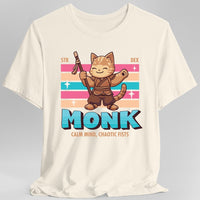 D&D Monk Shirt - D&D Kawaii Class T-shirt-GoblinSmith