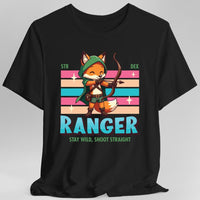 D&D Ranger Shirt - D&D Kawaii Class T-shirt-GoblinSmith