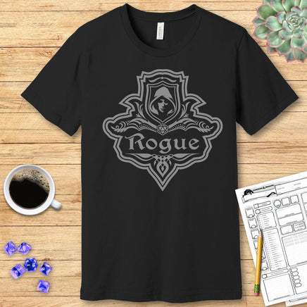 D&D Rogue Class Emblem T-Shirt-GoblinSmith