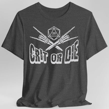 D&D Shirt - Crit or Die-GoblinSmith